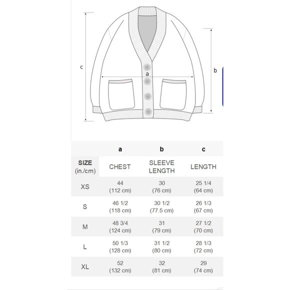 AELFRIC EDEN 24 JACQUARD ZIP UP CARDIGAN SIZE LARGE NWT - Picture 7 of 7